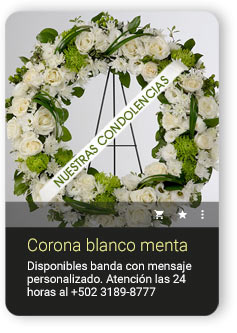 coronas para funeral