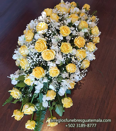 arreglo de flores para funeral