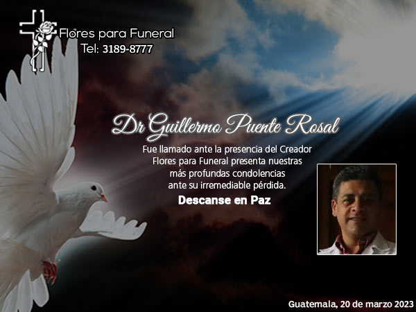 Obituario Dr Jorge Guillermo Puente Rosal