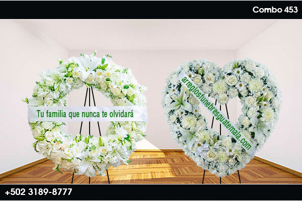 combo de flores para funeral