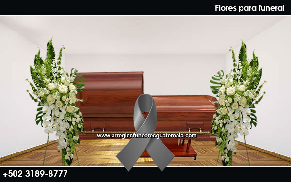 Flores hermosas para funerales