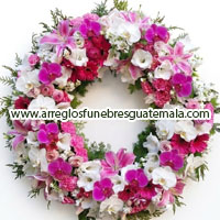 delivery coronas para funeral guatemala