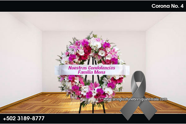 delivery coronas para funeral