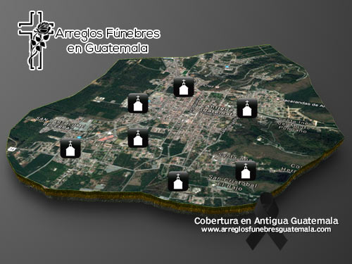 envió de flores a la antigua guatemala para funerales